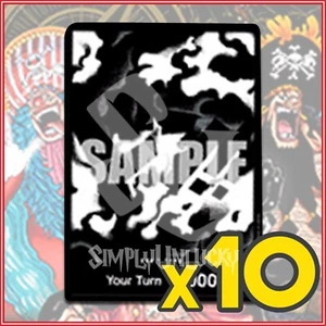 ONE PIECE TCG: 10 DON!! Blackbeard Emperors in the New World OP09 - Picture 1 of 2