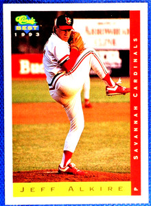 1993 Classic Best Minor League #93 Jeff Alkire (Savannah Cardinals) ......S00143