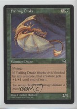 1997 Magic: The Gathering - Tempest Flailing Drake 00eu