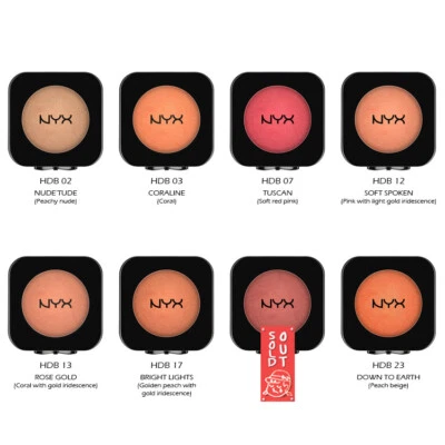 6 NYX Hohe Auflösung Rouge Puder - Hdb CM Wählen Sie Ihre 6 Farbe " Joy's - Bild 1 von 3