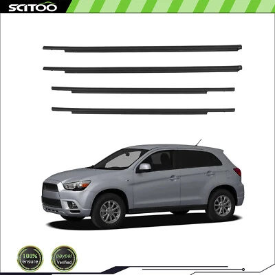 For 2011-2023 Mitsubishi Outlander Sport Window Scraper Seal Belt Weatherstrip - Image 1 of 4