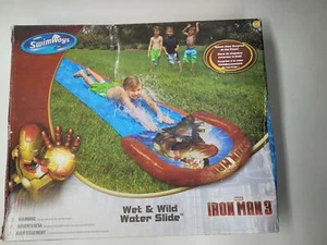 Marvel Character Iron Man 3 Wet and Wild Water Slide - Picture 1 of 1