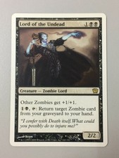 MISCOLOUR - Lord of the Undead English MTG MISPRINT/ERROR 9th Edition NM