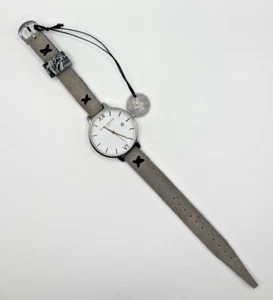 OLIVIA BURTON LONDON DAMENUHR - klassisches weißes Zifferblatt und individuelles Lederarmband - Bild 1 von 10