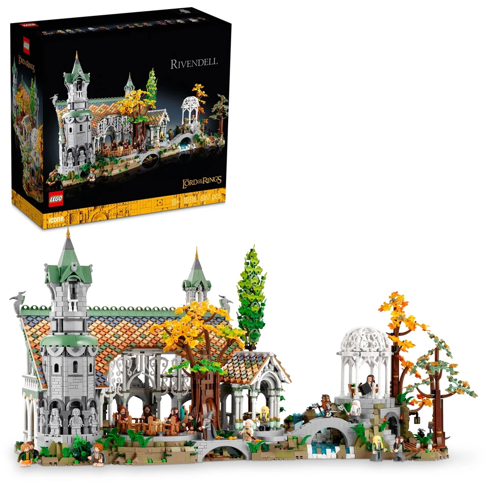 LEGO Icons: Der Herr der Ringe: Bruchtal (10316)