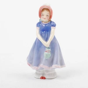 Royal Doulton Bone China England ""Efeu"" Porzellan Mädchen Figur 5" groß HN 1768 - Bild 1 von 6