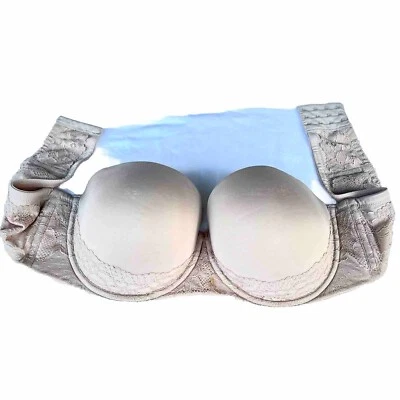 Torrid Curves Nude Bra 44C Strapless Underwire Smooth Cups - Image 1 of 4