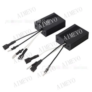H1/H7 LED Faro Canbus Sin Errores Antiparpadeo Resistencia Cancelador Decodificador - Imagen 1 de 5
