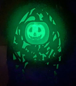 Gemmy Halloween Animated Pumpkin Vintage Radio Color and Music Changing 12" - Picture 1 of 14