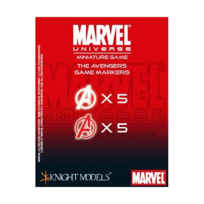 Knight Models Marvel Universe Min Game Markers - The Avengers KSTACC0038 - Image 1 of 3