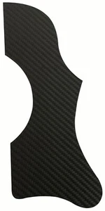 For Gibson J45 & J50 Acoustic Guitar Self Adhensive Pickguard Carbon Fibre Black - Picture 1 of 2