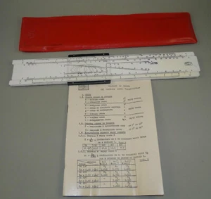Regla deslizante búlgara vintage de hormigón armado hormigón armado - Imagen 1 de 15