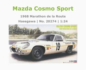 Hasegawa 20274 1/24 Mazda Cosmo Sport 1968 Marathon De La Route Model Kit - Imagen 1 de 1