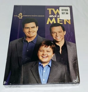 TWO AND A HALF MEN: The Complete Fourth Season 4 (DVD) Brand New & Sealed. - Picture 1 of 3