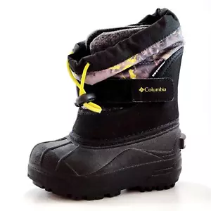 Columbia Unisex Toddler Powderbug Plus II Snow Boots Size 8 Waterproof Insulated - Picture 1 of 8