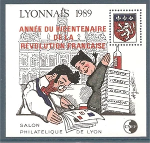 BLOC CNEP N°11 - Lyonnais 1989 - Lyon (Guignol) Surchargé - Picture 1 of 1