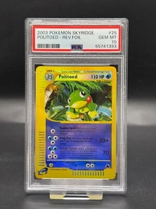 Pokemon - PSA 10 - Politoed - Reverse Holo - #25 - Skyridge - Picture 1 of 2
