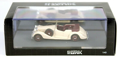 Alvis 4.3 Litre Croix & Ellis Tourer White 1938 Matrix MX10105-031 1/43 Resin - Image 1 of 4