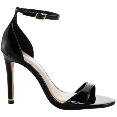 Sandalias Ted Baker Helmia de tacón negro para mujer Foto 1 de 4