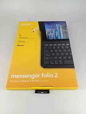 ZAGG Messenger Folio 2 Keyboard & Case For iPad Air 3 & iPad 7th & 8th Gen - Image 1 of 4