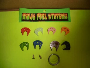 PUMP CAM SET OF 8 W/ SCREWS + HD PUMP SPRING FOR HOLLEY DEMON 4150 CARBURETOR - Picture 1 of 4