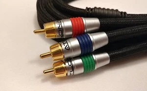 Atlona Ultra Stereo Audio Komponenten Video Kabel 4 m 12 Fuß Composite XBOX PS4 PS5 - Bild 1 von 3