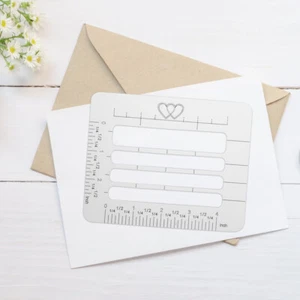 4 Style Addressing Guide Templates for Various Envelope Applications - Picture 1 of 12