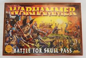 Warhammer Battle for Skull Pass The Game of Fantasy Battles Incomplete