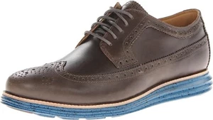 NEU Cole Haan Lunargrand Budapester Oxford Leder Herren 10,5 dunkelmöwengrau Ret $ 228 - Bild 1 von 15