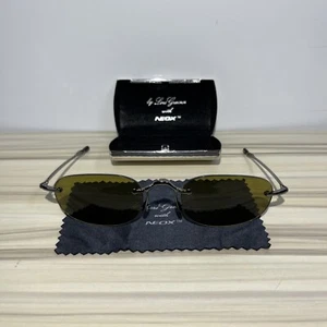 Lori Greiner Folding Sunglasses - Neox Lenses - 3” Metal Case - Picture 1 of 6