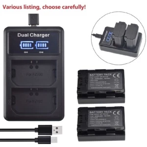 NP-FZ100 NPFZ100 Batteria o caricabatteria per Sony A9 a7R III a7 III ILCE-9 ILCE-7RM - Foto 1 di 30