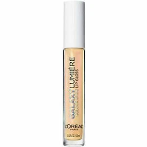 L'Oreal Paris Makeup Galaxy Lumiere Holographic Lip Gloss Ethereal Gold 03 - Picture 1 of 2