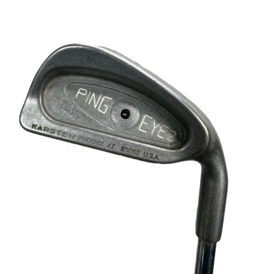 VTG PING Eye 2 Black Dot 2 Iron Steel Shaft Right Handed Mens Golf Club Karsten - Image 1 of 4