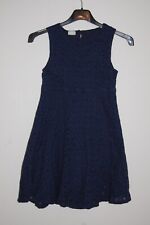 NAME IT - GR. 164 - Spitzen-Kleid dunkelblau