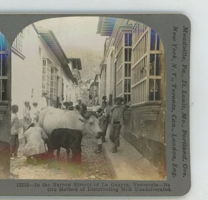 Enge Straßen La Guayra Venezuela Keystone Stereoview - Bild 1 von 2