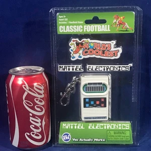 Mattel Electronics CLASSIC FOOTBALL HANDHELD GAME Smallest WORLD'S COOLEST 2016 - Picture 1 of 5