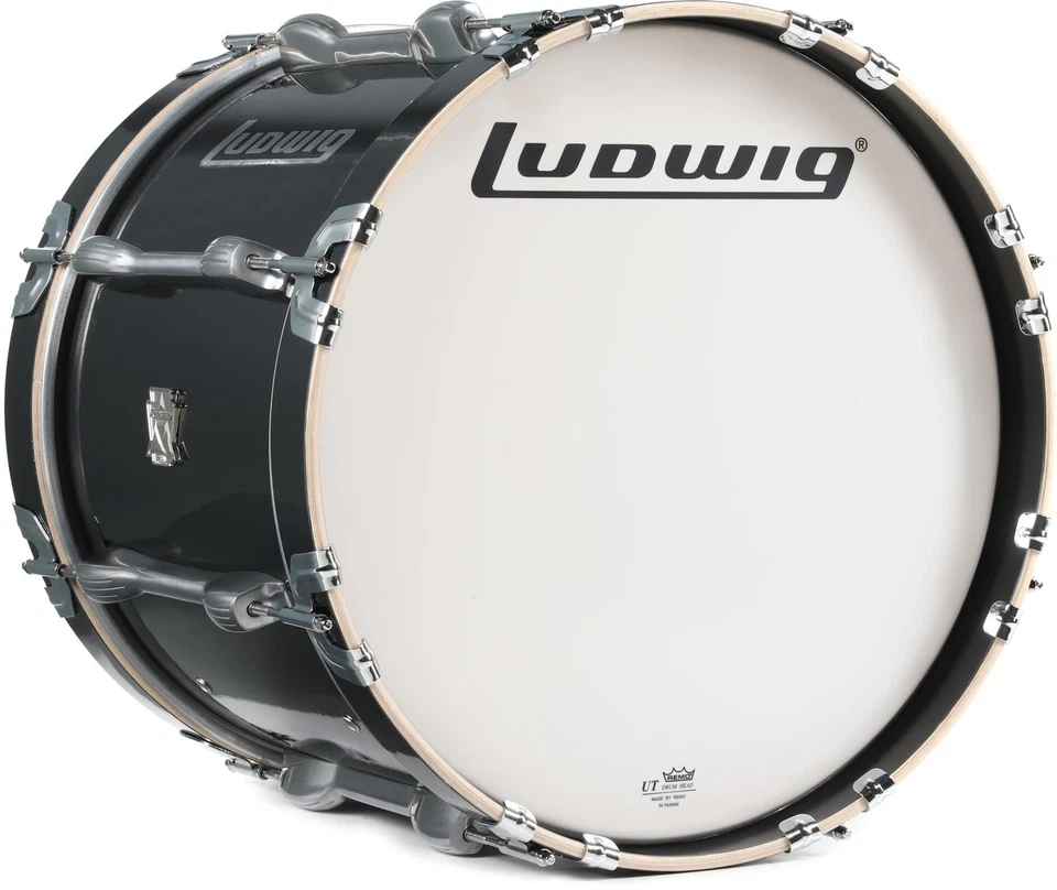 Bajo Ludwig LUMB18PB Ultimate Marching - 14 pulgadas x 18 pulgadas, negro Foto 1 de 4