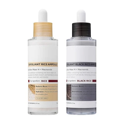 Ampolla de arroz exfoliante Dr.Melaxin Peel Shot Glow (arroz blanco/arroz negro) - Imagen 1 de 4