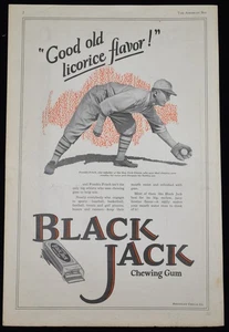 1920s Frankie Frisch Black Jack Gum Ad - New York Giants - American Boy - Bild 1 von 7