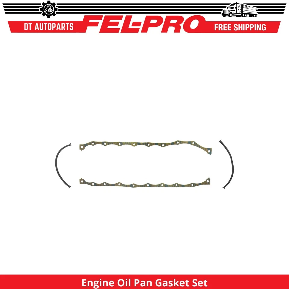 For 1970-1973 Ford Mustang 5.8L V8 Engine Oil Pan Gasket Set Fel-Pro 1971 1972 - Image 1 of 1