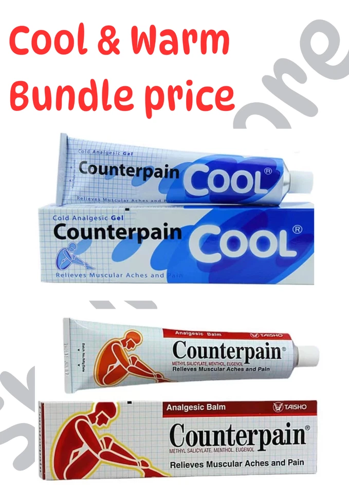 Bálsamo analgésico cálido y fresco | Alivio rápido para dolores musculares y articulares - 2 x 120 g Foto 1 de 4