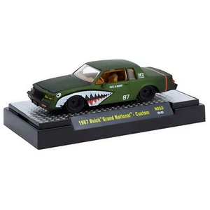 BUICK Grand National - Shark Mouth - 1987 - green - M2 1:64 - Imagen 1 de 6