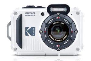 Kodak PIXPRO WPZ2 16MP 4x Zoom Tough Compact Camera - White White Camera only - Picture 1 of 8