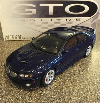 GTO Edición Limitada 2005 Réplica Holden Manaro Escala 1:18 Azul Nuevo En Caja  Foto 1 de 4