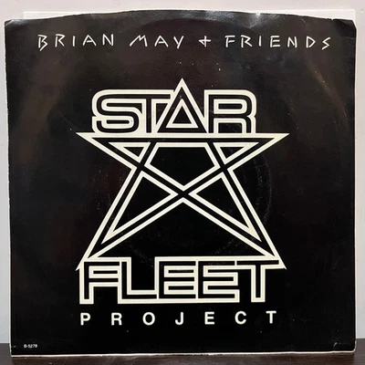 BRIAN MAY & FRIENDS - Star Fleet (Eddie Van Halen) - 7" Vinyl Record 45RPM - EX - Image 1 of 4