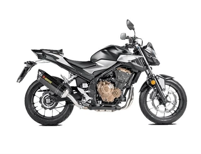 Akrapovic Road Legal Carbon Exhaust Can Honda CB500F 2019 - Image 1 of 1