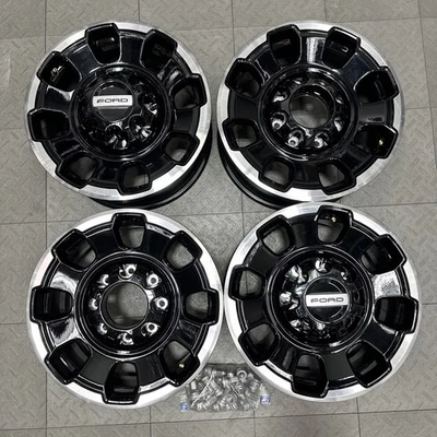 FORD F250 F350 TREMOR 18" FACTORY OEM ALLOY WHEELS RIMS 2025 PC3C1007JA 10482 - Image 1 of 4