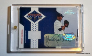 2005 Playoff Prestige Johan Santana Patch Auto #'d /50 TWINS SSP! - Picture 1 of 3