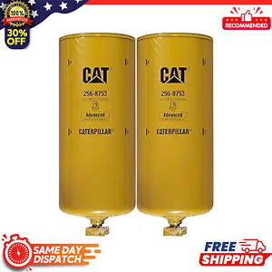 2 Pack Caterpillar 2568753 256-8753 FUEL WATER SEPARATOR High Efficiency
