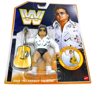 GREG VALENTINE - WWE Retro Mattel - no HASBRO WWF wrestler NUOVO - INKgrafiX TOYS - Foto 1 di 5